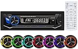 Creasono Autoradio mit CD Player: MP3-Autoradio, CD, Bluetooth, Freisprechfunktion, USB, SD, 4x45W (CD Radio Auto, Autoradio DIN1, Kfz Freisprechanlagen)