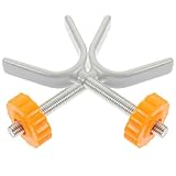 BESPORTBLE 2 Stück Y förmiger Bolzenverbinder Robuster Eisen rohrverbinder für Kinderschutzgitter und Haustierzaun Einfache Montage ohne Bohren Langlebiges Material Kompatibel mit