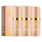 P-Beauty 3x SPF 50 Sonnenschutz Serum mit Foundation Effekt - Tönende Sonnencreme für Gesicht mittlere Deckkraft - Feuchtigkeitsspendend & Anti-Aging Pflege Serum mit UVA UVB Schutz - Make up mit LSF