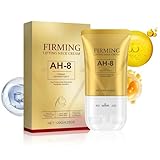 Ah-8 Firming Neck Cream, Hals und Dekollete Creme mit Doppel-Roller, Anti-Falte Feuchtigkeitsspendend Hals Straffende Creme mit Hexapeptide, Reduziert Doppelkinn & Falten, Neck Cream (1 Schachtel, M)