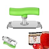 Müheloser Glasöffner, 2 Stück Glasöffner Schraubdeckelöffner,Einstellbarer Dosenöffner Öffner Jar Opener,Dosenöffner Senioren,Dosenöffner Manuell,für Familie,Picknick,Geschäft