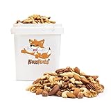 Nussmischung Natur - 3kg - Nuss Mix - 7 Sorten knackige Nusskernmischung - ungeröstet ungesalzen - Paranüsse Walnüsse Cashewkerne Mandeln Pekannüsse Haselnüsse Mandeln blanchiert - NussFuchs (3kg)