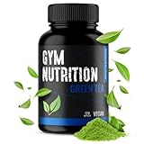 GREEN-TEA Grüntee-Extrakt 120 Kapseln Vegan 1200mg - Hochdosiert – Grüner Tee, 2 Monats-Vorrat – mit Koffein, Polyphenolen, EGCG und Catechin