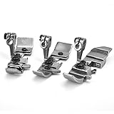 Stahl-Flachboden-Schultergurt-Rollen-NÄHFUSS-OVERLOCK-NÄHMASCHINE FÜR Leder UND Dicke Stoffe