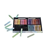 Zerodis Malwerkzeuge, Cremiges Kunstzubehör für, Einfaches Mischen, Zum Zeichnen und Färben, 36 Stück, Weiche Ölpastelle (8936MD)
