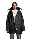 G-STAR RAW Damen Winterparka schwarz M