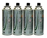 Campingas Gas Kartuschen 4 Stück Gasherdflaschen Outdoor Kartuschen Butangas Gaskartuschen