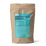 Bio Kokosmilchpulver 250 g – Premium Organic Getrocknete Instant-Kokosmilch, vegan, ohne Zucker, proteinreich, gluten- & laktosefrei – als Kuhmilchersatz für Kaffee, Smoothies & mehr – GymBeam