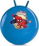 Mondo Toys - Känguru Design Spiderman Marvel - Drinnen & Draußen-wiederaufblasbar Sprungball Junge / Mädchen - 06961