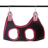 Fellpflege-Geschirr für Hunde, Katzen-Hängematten-Geschirr, Entspannungshilfe, atmungsaktive Katzenhängematte zum Schneiden von Nägeln