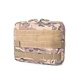 Molle Pouch Utility Medical Bag Organizer Outdoor Notfallrucksack Fausthilfe-Set Tasche Camping Wandern Jagdzubehör(CP)