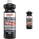 SONAX PROFILINE Microfibre Wash (1 Liter) & PROFILINE MultiStar (1 Liter) universell einsetzbarer Kraftreiniger für die Reinigung von Kraftfahrzeugen | Art-Nr. 06273410