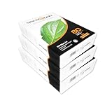 versando 1.500 Blatt Druckerpapier A4 hochweiß CIE161 Premium Kopierpapier (3x 500 Blatt HighWhite 80) strahlende Farben, klare Schrift, PEFC zertifiziert