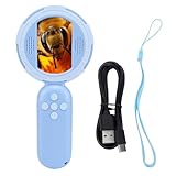 banapoy Taschenmikroskop, Tragbare Digitale Handmikroskopkamera mit 2,0-Zoll-HD-Bildschirm, 8 LED-Leuchten, Manueller Fokus, Pädagogisches Wissenschaftsset Geburtstagsgeschenk