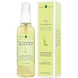 Positive Essence Thai Zitronengras Raumduft und Lufterfrischer, hergestellt aus reinem ätherischen Zitronengras Öl, 100% natürliches Duftspray, entspannender Raumspray, Schlafspray (120 mL)