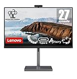 Lenovo L27m-30 | 27' Full HD Monitor | 1920x1080 | 75Hz | 250 nits | 4ms Reaktionszeit | HDMI | VGA | AMD FreeSync | integr. Kamera & Lautsprecher | höhenverstellbar | schwarz