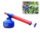 FZQBEY Kieselgur Zerstäuber, Kieselgur Spray, Kieselgur Pulverzerstäuber Hand Pumpzerstäuber Stäubepumpe für Algenkalk Vernebler für Hühnerstall zur Schädlingsbekämpfung im Garten, für Hühner (A)