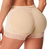 Damen Butt Lifter HöSchen HüFte,Unterhose Hip Enhancer Shapewear,HüFte Push Up Slip Po Heber,Damen Butt Lifter Po Push Up,Hip Enhancer Shapewear(Schwarz/Skin Tone)