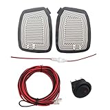 Autospiegel-Heizkissen, Auto-Rückspiegelheizung, Schnelle Erwärmung der Seitenspiegel-Glasheizung, Selbstklebendes Auto-Heizkissen für elektrische Seitenspiegel, Heizkissen, schnell aufheizende A