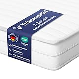 Träumegut24 AquaFlex 7-Zonen Matratze 90x200 cm | H4 | Ergonomische Kaltschaummatratze | Hypoallergen & Antibakteriell | Bezug abnehmbar & waschbar | Oeko-TEX® | (16cm, 90 x 200 cm)