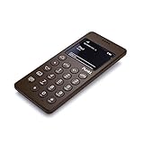 Punkt. MP01Minimalistiche Handy, Tastenhandy, (Mobiltelefon Einfach mit 2 Zoll, Ohne Vertrag, Ohne Internet, 2G, 1000 mAh, Micro-SIM, Nano-SIM) - Braun