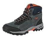 Lico Herren Milan Trekking- & Wanderstiefel, Anthrazit Orange, 50 EU