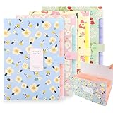 4 Stücke Dokumentenmappe a4, 6 Fächer, Mappe Mit Fächern, Organizer Mappe Grosse Kapazität, Erweiterbar Dokumentenmappe Document, Schulordner A4 Mit Trennung, Für Haus, Schule Und Arbeitsreise