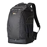 Lowepro Flipside 500 AW II Kamerarucksack, passend für spiegellose Kameras, kompakte Drohnen, DSLR mit Objektiv, zusätzliche Objektive, Schwarz, LP37131-PWW