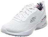 Skechers Damen Skech-AIR Dynamight Sneaker, White Mesh/Multi Trim, 40 EU