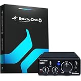 PreSonus AudioBox GO, USB-C-Audio-Interface für Musikproduktion mit Studio One Recording Software, Musik-Tutorials, Sound-Samples und virtuellen Instrumenten