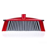 Vileda 3Action Besenkopf, Ersatz Besenkopf mit innovativer DREI-Borsten-Technologie, 1er Pack