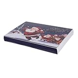 MUCKLILY Leere Adventskalender Boxen zum Befüllen Diy Countdown Box für Weihnachten Wiederverwendbare Geschenkboxen für Kleine Überraschungen und Dekoration