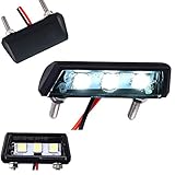 Germany Motorsports Mini LED Kennzeichenleuchte Kennzeichenbeleuchtung Motorrad Auto Kfz Quad ATV schwarz