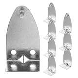 GOOHOCHY 8 Stück 8 teiliges Metallhalterungen für Jalousien Windfeste Fensterhaken zur Befestigung von Vertikallamellen Langlebige Ersatz halteklemmen für Wohn und Arbeitsräume