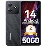 Blackview 2025 Handy Ohne Vertrag, 6GB+64GB/2TB SD, Akku 5000mAh, 13MP+8MP Kamera, Octa Core 6,56' HD+, 4G Dual SIM Smartphone Ohne Vertrag Günstig Simlockfreie, GPS