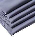 IPEA Futterstoff Stoff Grau - 200 cm x 150 cm - Made in Italy - Meterware zum Nähen, Kleidung, Futter, Jacken, Hosen, Röcke, Möbel, Kissen - Polyester Stoff zum Futter