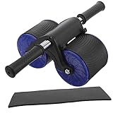 JUMPLAWN 1Satz Abdominaltrainingsgerät mit Rutsch Oberfläche Bauchroller für Effektives Bauchmuskeltraining Tragbar und Druckdicht Fitnessgerät für Zuhause