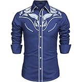 Hemd Herren Langarm Nationalität Trachtenhemd Regular Fit Leicht Freizeithemd Button Down Casual Langarmhemd Elegant Outdoor Hemd Herrenhemden Frühling Oberteile