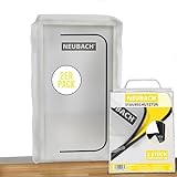 NEUBACH® 2x Staubschutztür mit Reißverschluss -120 x 220 cm I Da besonders dicht, der zuverlässigste Staubschutz I Unsere Staubtür mit Reißverschluss ist perfekt anpassbar