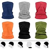 flintronic Multifunktionstuch Gesichtsmaske Elastische Schlauchtuch Mundschutz Maske Herren/Damen Halstuch Kopfbedeckung Sonnenschutz Maske Balaclava Loop-Schal für Yoga Laufen Wandern