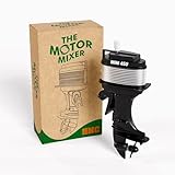 The Motor Mixer by HMC – Neuartiger Bootsmotor-Kaffeemixer zum Aufziehen für Außenbordmotor, Mini-Boot-Motor-Rührer, Spielzeug, funktioniert mit Tassen, Bechern und Gläsern – einzigartiges