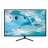 XQHD TV-Bildschirmschutz Anti-Blaulicht, 50/52/55/58 Zoll Anti-Glare Anti-Fingerabdruck-Film-Strahlenschutz für LCD, LED, OLED, QLED 4K HDTV,Matte-58in(1269X721) mm