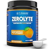 ZEROLYTE • Elektrolyte OHNE ZUCKER • 60 Portionen • Für Sport und gegen Kater • Elektrolyt Pulver kalorienarm und zuckerfrei • Power Electrolytes Plus mit Orange-Geschmack – 360g