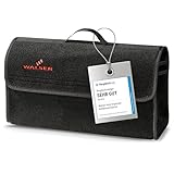 Walser Auto Organizer Toolbag Größe L, Kofferraum Organizer, Gadget, Aufbewahrungsbox, Tasche, Zubehör 50x16x21 cm Schwarz