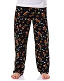 INTIMO Scooby-Doo Ruh-Roh Jungen-Pyjamahose mit Allover-Print, Größe 38/40, Schwarz