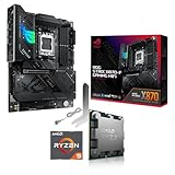 Aufrüst-Kit Bundle Ryzen 9 9950X3D 16x 4.3 GHz Prozessor, 32 GB DDR5, ASUS ROG Strix X870-F Gaming WiFi Mainboard, be Quiet! Dark Rock 5 (zusammengebaut inkl. Bios Update + Funktionskontrolle)
