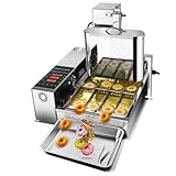 SACLMD Edelstahl-Auto-Donut,elektrischer Donut-Hersteller,kommerzieller Donut-Herstellung,Mini-Donut-Maschine Maschine,220V
