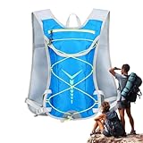 Voihamy Trinkrucksack-Rucksack, Laufrucksack - Running Daypack Trinkrucksack zum Wandern | Reflektierender Wasserrucksack, Motorradtaschenrucksack, Reitreiserucksack für Camping, Laufen