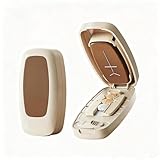 Weißer Tablettenteiler mit verstellbaren Schnittverhältnissen (1/2, 1/3, 1/4) – Präziser Tablettenschneider mit rutschfester Basis & verdeckter Edelstahlklinge – Kompakt & leicht für Reise, Büro