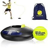 MOVEMATE Padel-Trainer Set mit Wilson® Padelball | innovatives Ballspiel für Draußen, im Garten, im Park für Kinder & Erwachsene | inkl. Transporttasche & Übungsvideos